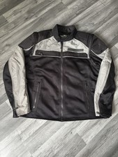 Harley-Davidson Black Men’s Stack 3-in-1 Convertible Mesh Riding Jacket Size XL