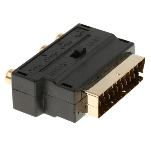 Mini scart plug rca - scart,
