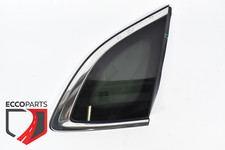 Quarter window glass rear