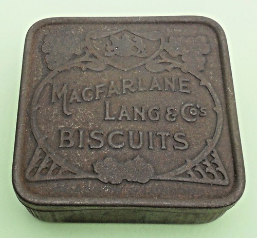 Macfarlane lang biscuit tin - macfarlane,