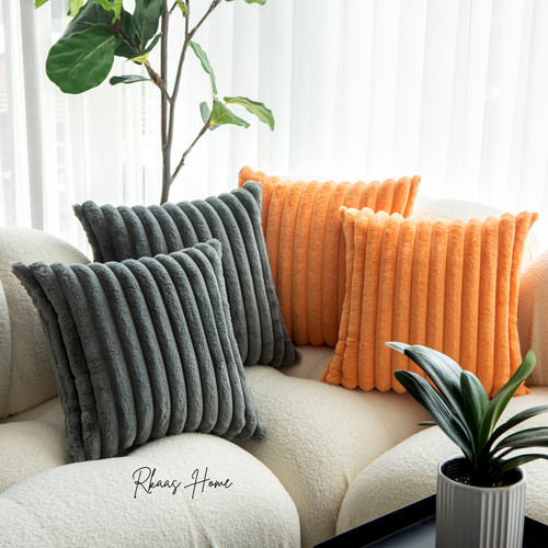 Luxury fluffy striped soft - luxury,