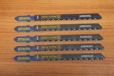 Irwin 10504221 Jigsaw Blades Wood Cutting T111C Pack Of 5 T Top Bosch fitting