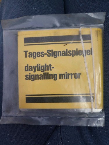 Daylight signaling mirror - signaling,