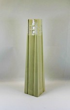 Belleek Living Tall 13" Inspired Vase Art Deco Mackintosh Style Tapered