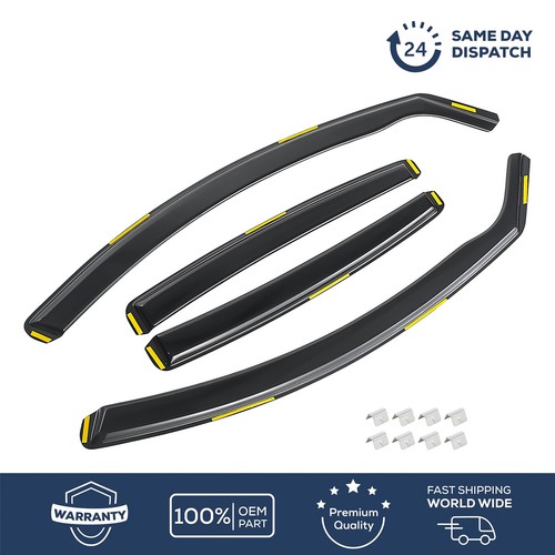 Rain wind deflectors - deflectors, fitment