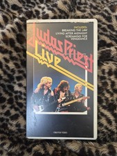 Judas Priest Live VHS Video