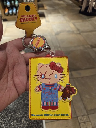 Hello kitty chucky badge - kitty, reel