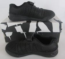 BNIB Boys Blue/Black Star Jump Shoes K Size UK 9.5 Width G In Original Box