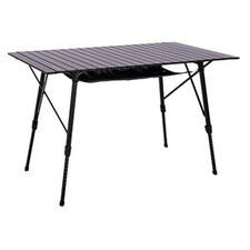 Quest Elite Colliford Slatted Black Camping Table F4008BL