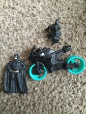 Batman ,Batman Push Along Bike And Black Panther Catwoman Cat  All exc Condition