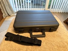 Zero Halliburton Aluminium Laptop Case In Anthracite Grey