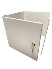Kallax Insert with Door, Lockable, White, 33x33 cm with Lock (New!)