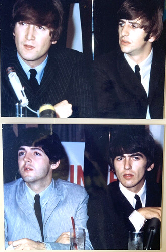 Vintage color beatles - vintage,