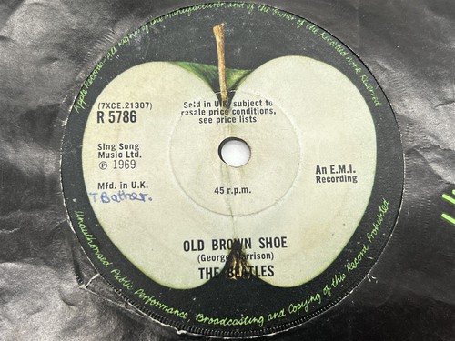 Vintage the beatles old brown - vintage,