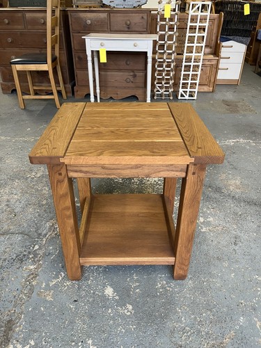 Chunky solid oak - m&s, side
