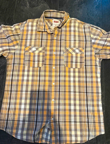 Levi men cotton plaid - levi's,