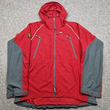 Paramo Jacket Mens Extra Large Red Fuera Windbreaker Windproof Coat Hiking Trek