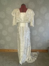 Ivory Silver Embroidered