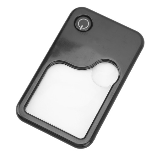Magnifying glass card - glass, mini