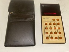 Vintage Rockwell Digital Electronic Calculator 70s Computer Age MCM TV Film Prop