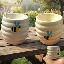Set of 2 Beehive Ceramic