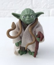 VINTAGE 1980 STAR WARS YODA WITH CAPE SNAKE CANE LFL HONG KONG (VGC)