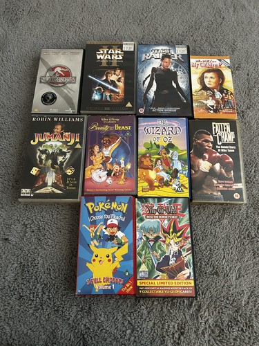 Job lot old vhs - lot,