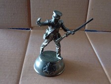 Pewter Figure Of Soldier From
