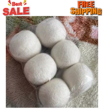 6PCS Wool Dryer Balls 5CM