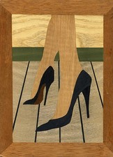 Stepping Out Traditional Marquetry Craft Kit 260x188mm