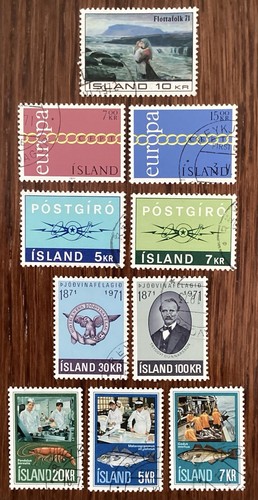 Iceland 1971 sets fine - iceland,
