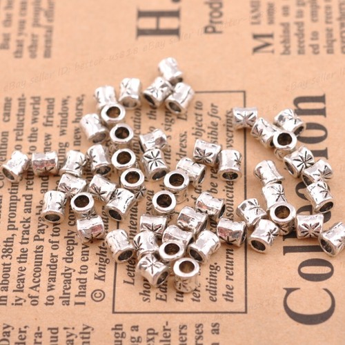 200pcs tibetan silver - 200pcs, tube