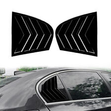 Rear Window Shutter Louver Cover Trim For BMW 5 Series E60 E61 2004-2010 GZ