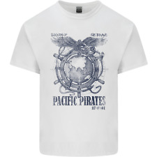 Pacific Pirates Sailing Sailor Boat Kids T-Shirt Childrens