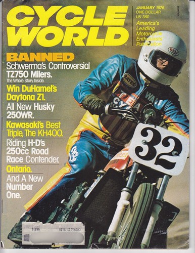 Vintage cycle world magazine - world,