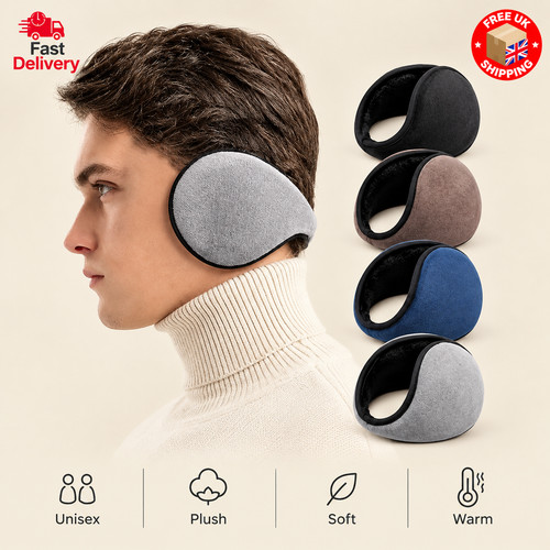 Plush winter earmuffs cute - earmuffs,