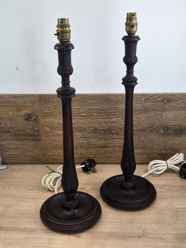 Vintage hand turned carved - hand,
