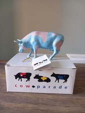 Cow Parade Lullaby Cow Retired