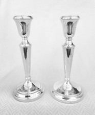 PAIR OF STERLING SILVER