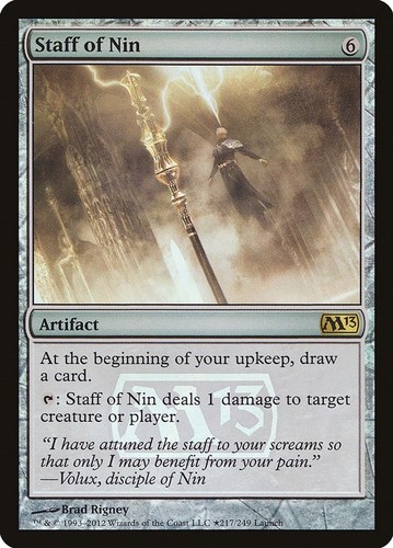 Foil staff nin larp - lp, [larp