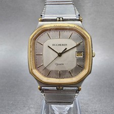 Bucherer Watch Men 31mm Silver