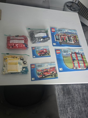 Lego city 7208 fire - city,