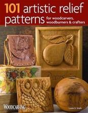 101 Artistic Relief Patterns for Woodcarvers, Wood