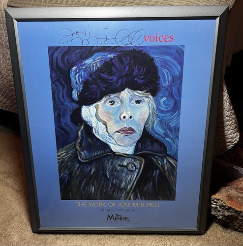 Joni mitchell autographed - mitchell, art