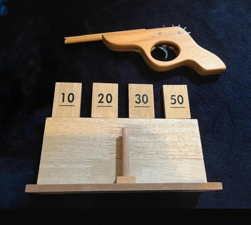 Vintage shooting wooden - vintage,