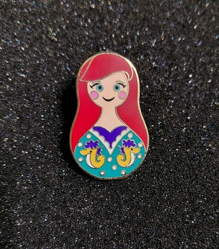 Disney pin ariel nesting dolls - pin,