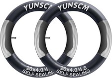 2-PCS 20x4 Self-Sealing Fat Bike Tubes 20 x 4.0/4.5 AV32mm Super Automatic Repai