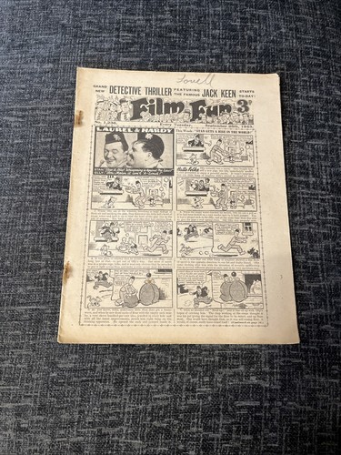 Film fun comic 25 september - fun,