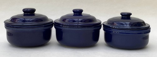 Blue glazed stoneware - glazed,