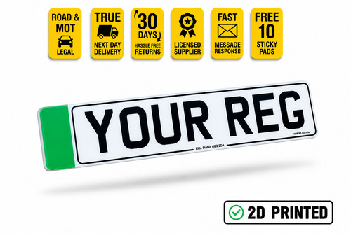 Badge printed front - 2d,